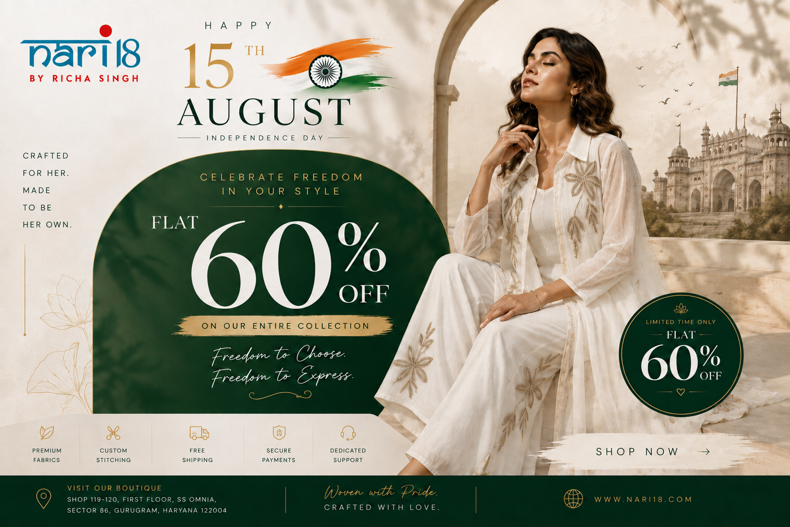 The Grand Fashion Sale — up to 60% off on ethnic wear