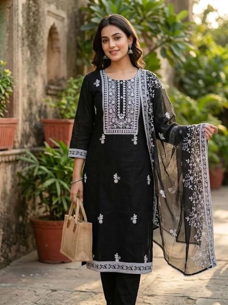 Black Pearl Heritage — Black Pearl Heritage — Nari18 Unstitched Suit