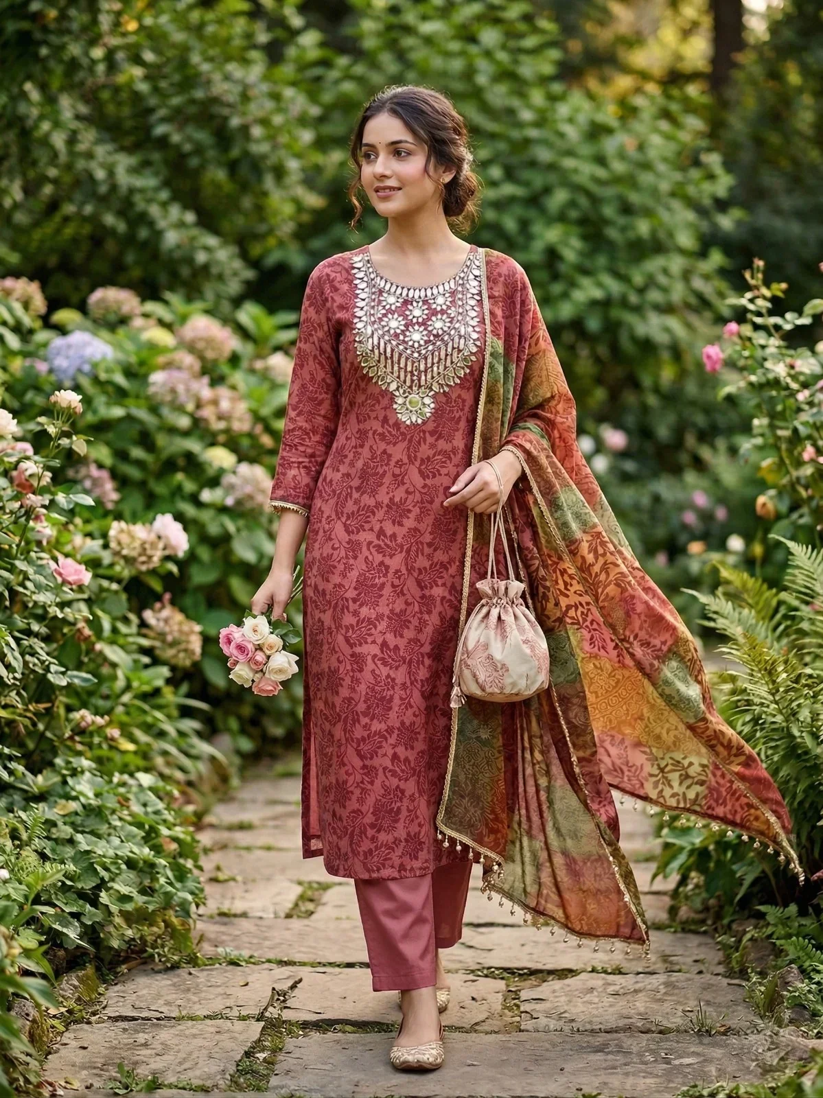 Soft Imported Tissue Unstitched Suit — Soft Imported Tissue Suit — Nari18 Unstitched Suit